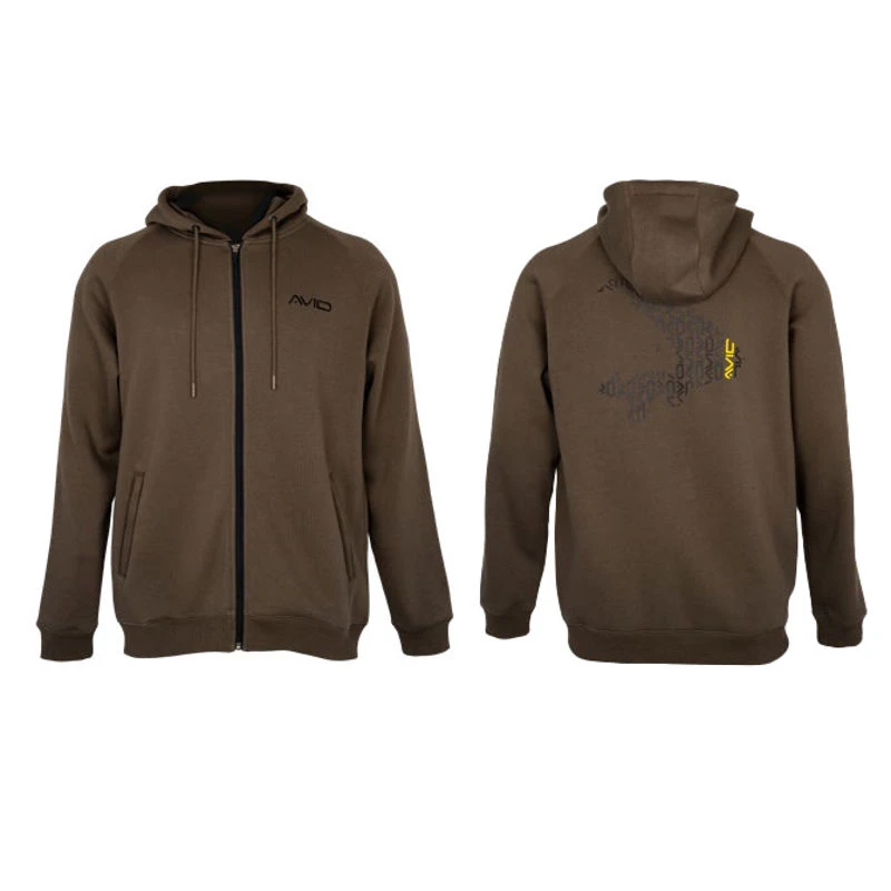 Avid Carp Compound Zip Hoodies